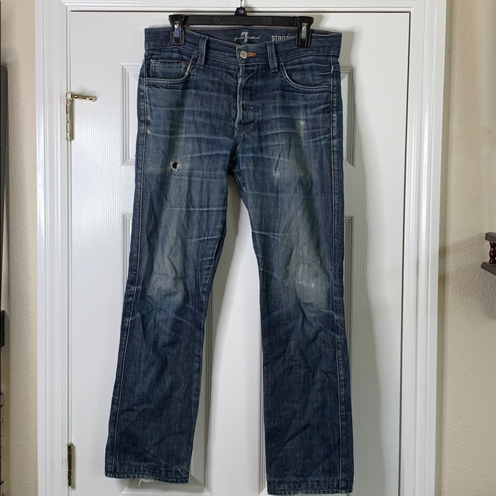 Men’s 7 For All Mankind Distressed Standard Jeans